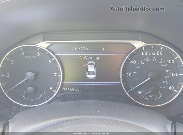 1N4BL4CV5MN306687 2021 NISSAN ALTIMA Black Vista de los asientos traseros