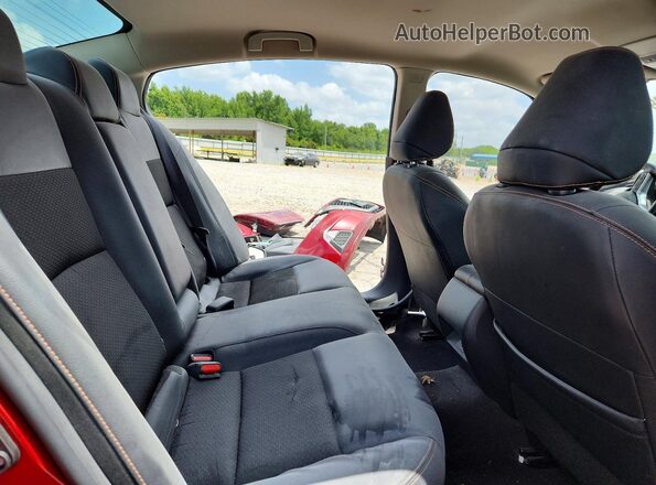 1N4BL4CV5NN333289 2022 NISSAN ALTIMA Red უკანა სავარძლების ხედი