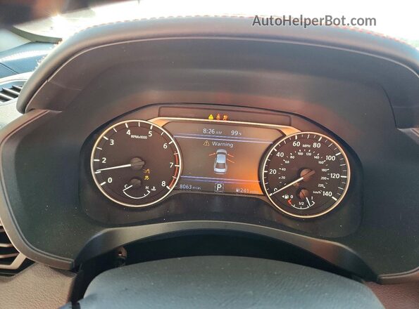 1N4BL4CV5SN302653 2025 NISSAN ALTIMA Black Instrument cluster view