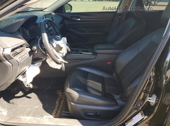 1N4BL4CV6KC123405 2019 NISSAN ALTIMA Черный Вид салона спереди