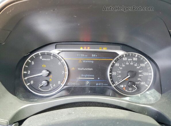 1N4BL4CV6LC114477 2020 NISSAN ALTIMA Black Vista del cuadro de instrumentos
