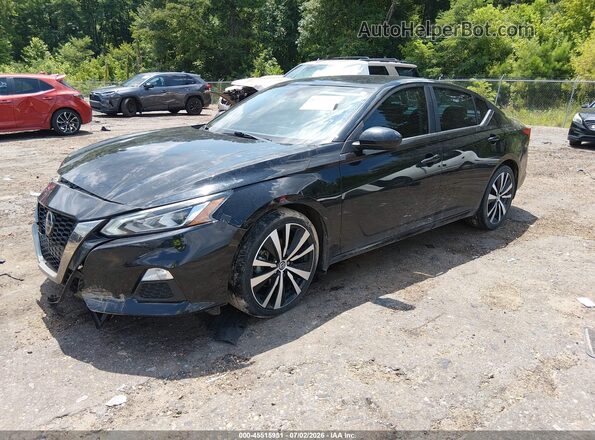 1N4BL4CV6LN304476 2020 NISSAN ALTIMA Black წინა მარცხენა ხედი სამი მეოთხედიდან