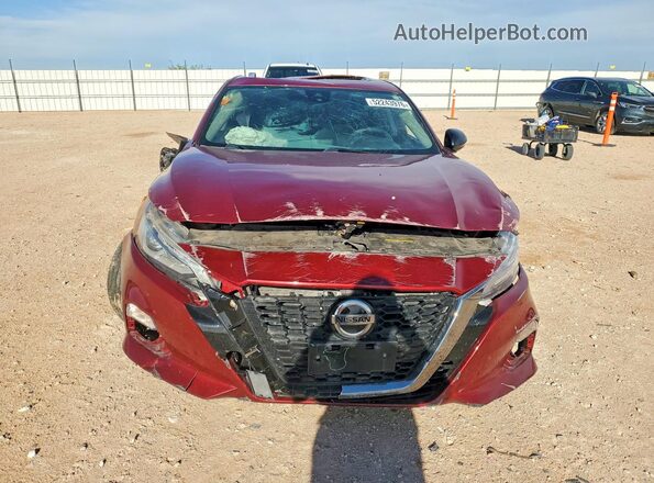 1N4BL4CV6MN374433 2021 NISSAN ALTIMA Burgundy Դիմացի տեսք