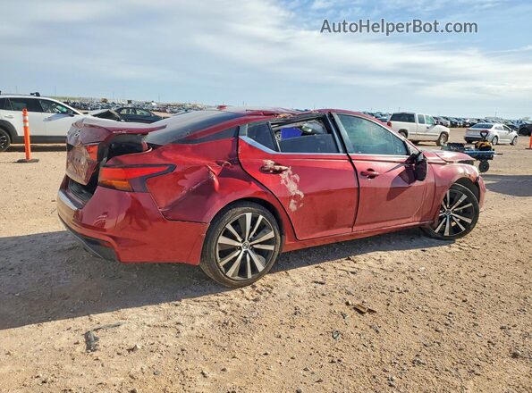1N4BL4CV6MN374433 2021 NISSAN ALTIMA Burgundy Հետևի աջ