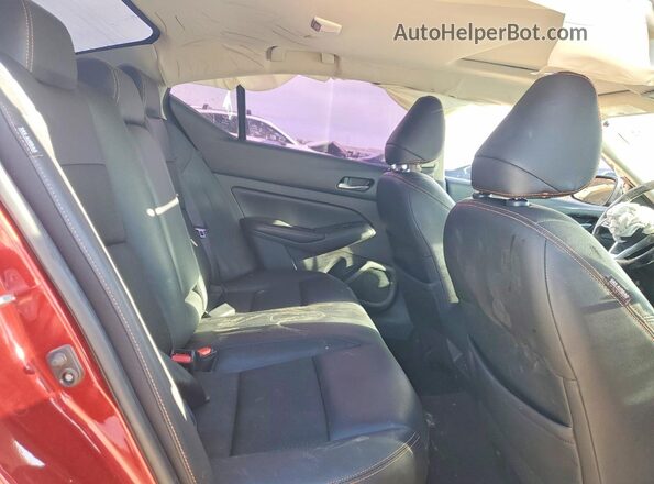 1N4BL4CV6MN374433 2021 NISSAN ALTIMA Burgundy Հետևի նստատեղերի տեսք