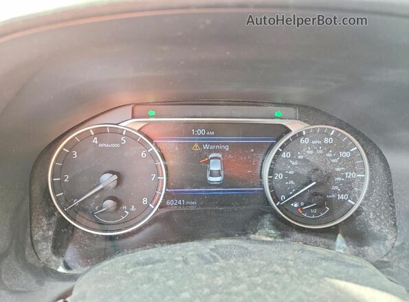 1N4BL4CV6MN416082 2021 NISSAN ALTIMA Charcoal Widok zestawu wskaźników