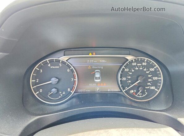 1N4BL4CV6SN425541 2025 NISSAN ALTIMA Gray Instrument cluster view