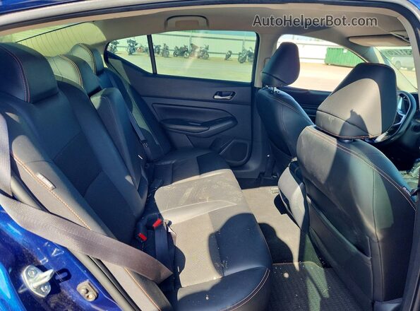 1N4BL4CV7KC158602 2019 NISSAN ALTIMA Blue უკანა სავარძლების ხედი