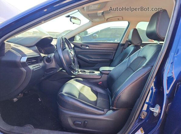 1N4BL4CV7KC158602 2019 NISSAN ALTIMA Blue წინა სალონის ხედი