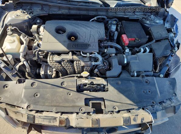 1N4BL4CV7KC158602 2019 NISSAN ALTIMA Blue უკანა სალონის ხედი
