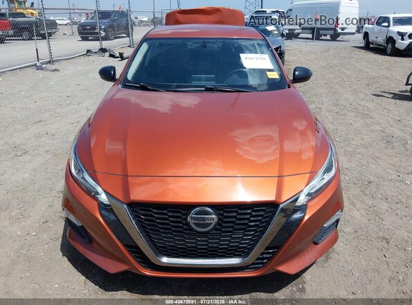 1N4BL4CV7KC238496 2019 NISSAN ALTIMA Orange Սալոնի հետևի տեսք