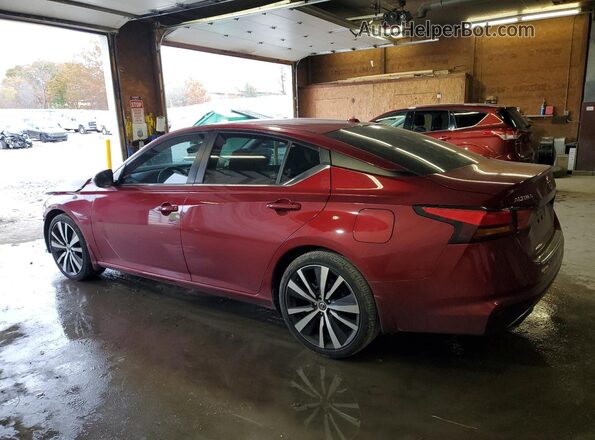 1N4BL4CV7MN374411 2021 NISSAN ALTIMA Maroon Tył lewy