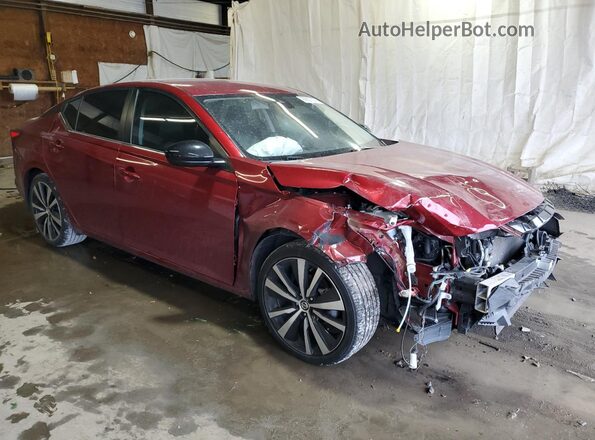 1N4BL4CV7MN374411 2021 NISSAN ALTIMA Maroon Przód prawy