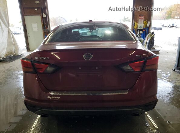 1N4BL4CV7MN374411 2021 NISSAN ALTIMA Maroon Widok z tyłu