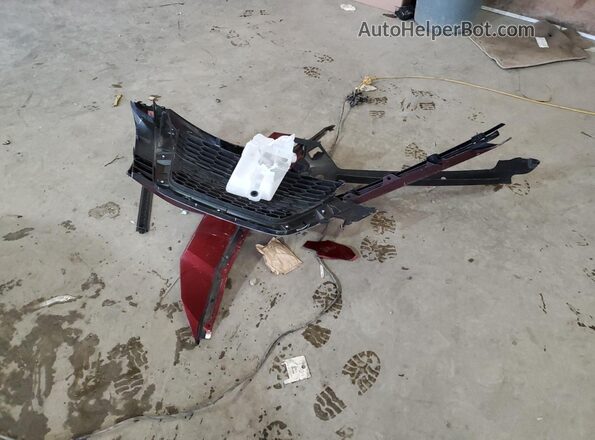 1N4BL4CV7MN374411 2021 NISSAN ALTIMA Maroon Widok komory silnika