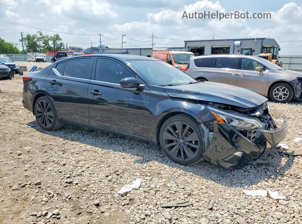 1N4BL4CV7MN418892 2021 NISSAN ALTIMA Черный Передняя правая четверть