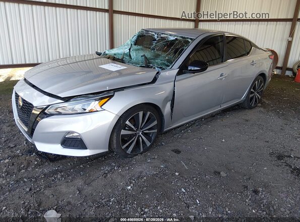 1N4BL4CV7NN352779 2022 NISSAN ALTIMA Silver წინა მარცხენა ხედი სამი მეოთხედიდან