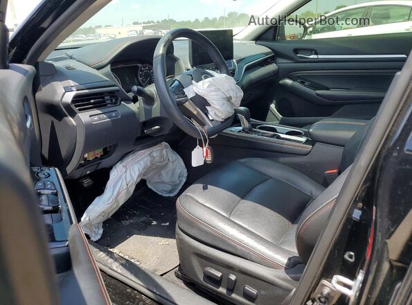 1N4BL4CV7PN309840 2023 NISSAN ALTIMA Черный Вид салона спереди