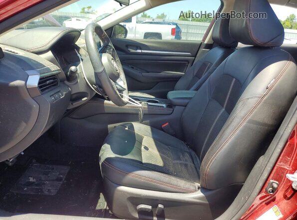 1N4BL4CV7PN374218 2023 NISSAN ALTIMA Red Front interior view