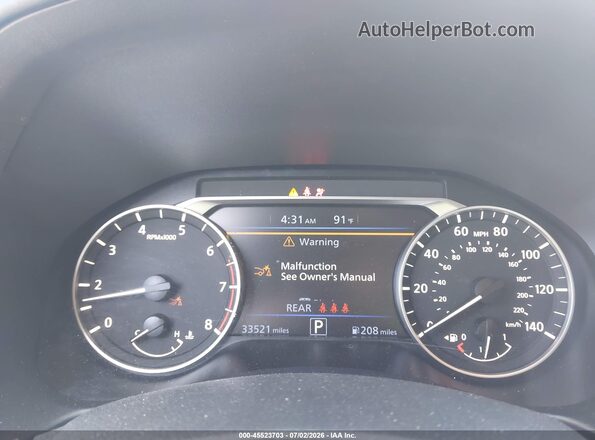 1N4BL4CV7RN414493 2024 NISSAN ALTIMA Белый Вид задних сидений
