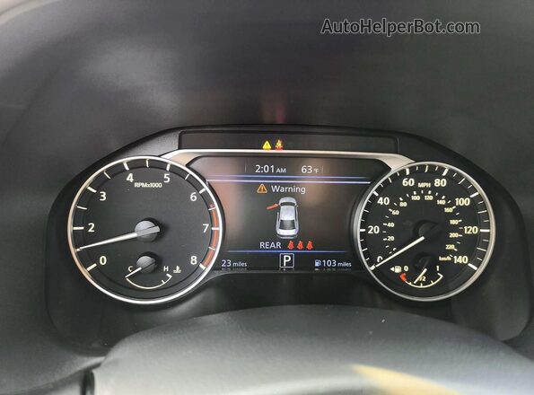 1N4BL4CV7SN414449 2025 NISSAN ALTIMA Blue Widok deski rozdzielczej