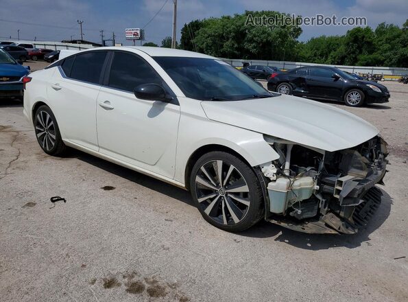 1N4BL4CV8KC161119 2019 NISSAN ALTIMA Белый Передняя правая четверть