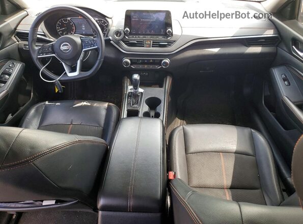 1N4BL4CV8KC161119 2019 NISSAN ALTIMA Белый Вид панели приборов