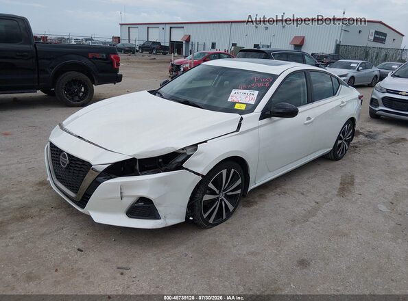 1N4BL4CV8KC180804 2019 NISSAN ALTIMA White Передня ліва чверть