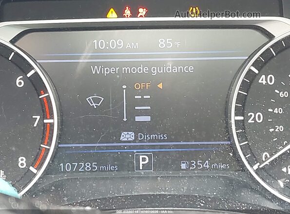1N4BL4CV8KC217446 2019 NISSAN ALTIMA Черный Вид задних сидений