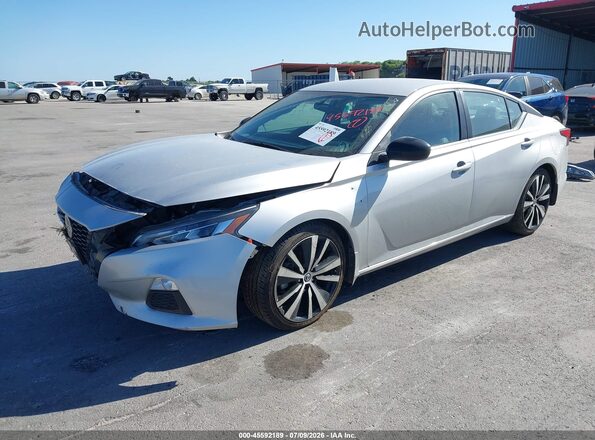 1N4BL4CV8KC223148 2019 NISSAN ALTIMA Серебряный Передняя левая четверть
