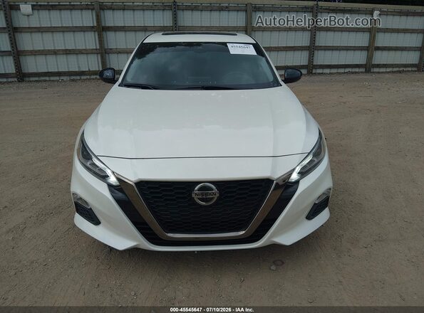 1N4BL4CV8LC248780 2020 NISSAN ALTIMA Белый Вид щитка приборов