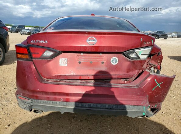 1N4BL4CV8LN305113 2020 NISSAN ALTIMA Burgundy უკანა ხედი