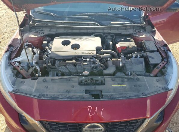 1N4BL4CV8LN305113 2020 NISSAN ALTIMA Burgundy უკანა სალონის ხედი