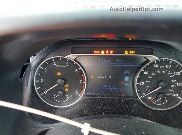 1N4BL4CV8MN344950 2021 NISSAN ALTIMA Silver Սարքավորումների վահանակի տեսք