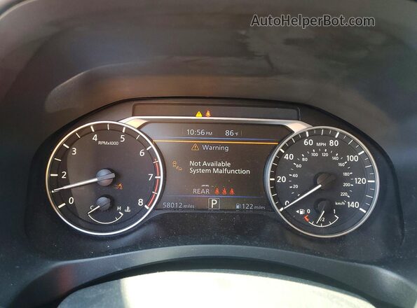 1N4BL4CV8RN408038 2024 NISSAN ALTIMA Blue ხელსაწყოთა პანელის ხედი
