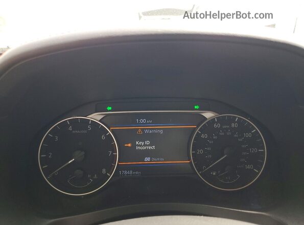 1N4BL4CV8SN347716 2025 NISSAN ALTIMA Белый Вид щитка приборов