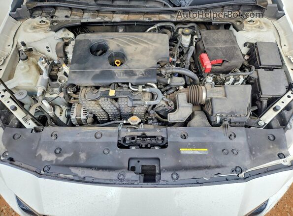 1N4BL4CV9KC213339 2019 NISSAN ALTIMA Белый Вид задней части салона
