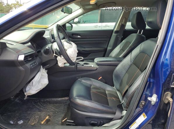 1N4BL4CV9KC225880 2019 NISSAN ALTIMA Blue წინა სალონის ხედი