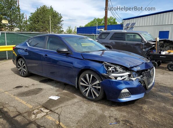 1N4BL4CV9KC225880 2019 NISSAN ALTIMA Blue წინა მარჯვენა