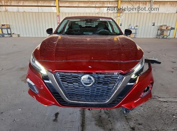 1N4BL4CV9LC235455 2020 NISSAN ALTIMA Burgundy Front view