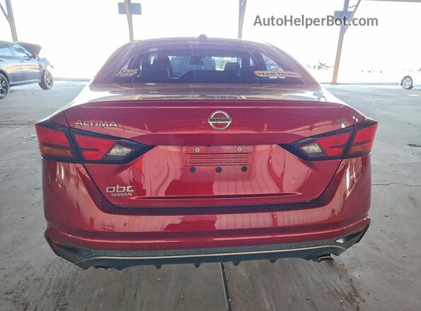 1N4BL4CV9LC235455 2020 NISSAN ALTIMA Burgundy Rear view