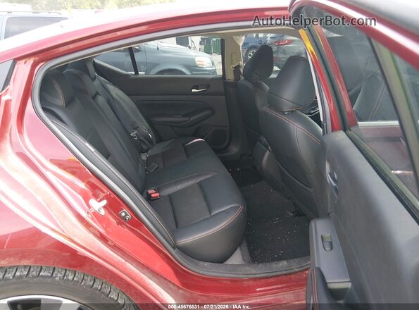 1N4BL4CV9MN342821 2021 NISSAN ALTIMA Red VIN კოდის სტიკერის ხედი