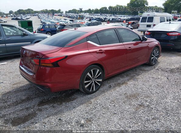 1N4BL4CV9MN342821 2021 NISSAN ALTIMA Red უკანა მარჯვენა