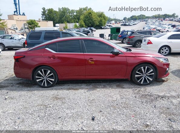 1N4BL4CV9MN342821 2021 NISSAN ALTIMA Red უკანა სალონის ხედი