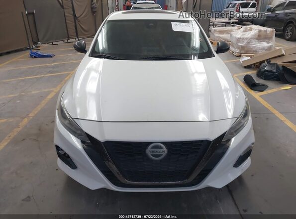 1N4BL4CV9MN346061 2021 NISSAN ALTIMA White Вид щитка приладів