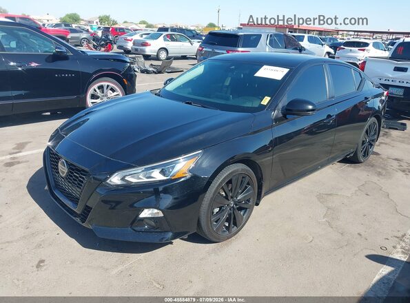 1N4BL4CV9NN329391 2022 NISSAN ALTIMA Black Передня ліва чверть