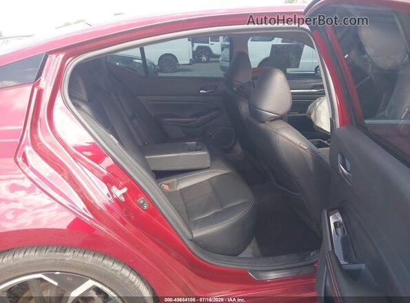 1N4BL4CV9PN392168 2023 NISSAN ALTIMA Red VIN კოდის სტიკერის ხედი