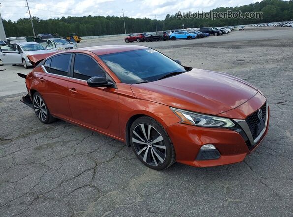 1N4BL4CVXKN308240 2019 NISSAN ALTIMA Orange Առջևի աջ