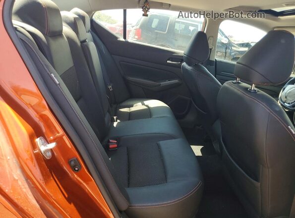 1N4BL4CVXLC127992 2020 NISSAN ALTIMA Оранжевый Вид задних сидений