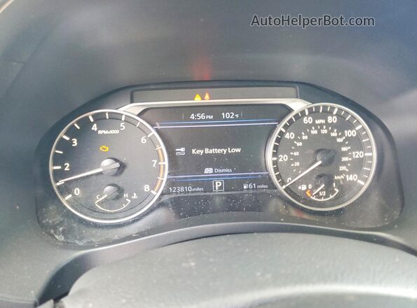 1N4BL4CVXLC172527 2020 NISSAN ALTIMA Blue Vista del salpicadero